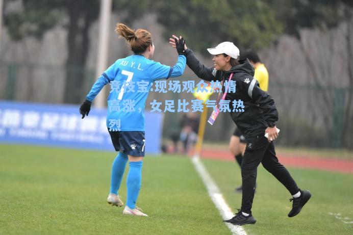 现场观众热情高涨，女足比赛气氛热烈